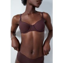 Soutien-gorge corbeille - PURE FIT - 75C - Marron Chocolat - Etam