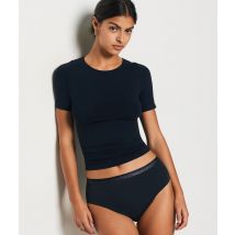 Zware menstruatie - hoge taille menstruatieslip - AYA - S - Zwart - Etam