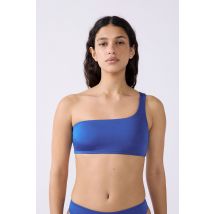 Brassière asymétrique haut de maillot de bain - VOLTA - 36 - Bleu Roi - Etam