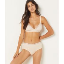 Shorty en coton - HAPPILY - 36 - Rose Givre - Etam