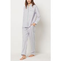 Pantalon de pyjama à rayures - VAILA - M - Mauve - Etam