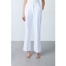 Wijde broek - ETALY - 38 - Wit - Etam