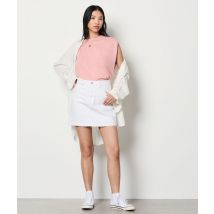 Katoenen t-shirt zonder mouwen - FERNANDA - XL - Rose Pale - Etam