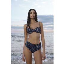Hoge taille bikinislip marcia wear x etam - BOMBSHELL - 36 - Marine - Etam
