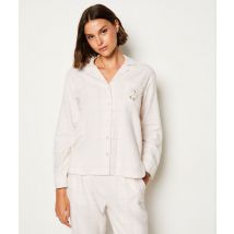 Chemise de pyjama en coton - MALINA - XL - Ecru - Etam