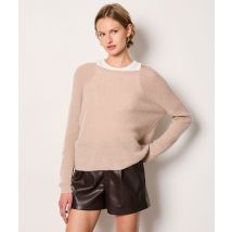 Gilet boutonné au dos - GARDENIA - S - Beige - Etam