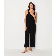 Katoenen jumpsuit - RICHELLE - S - Zwart - Etam