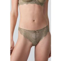 Tanga en dentelle - SUCCESS - 36 - Kaki - Etam