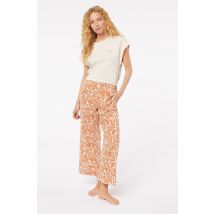 Pantalon de pyjama imprimé - Atiya - XL - Orange - Femme - Etam