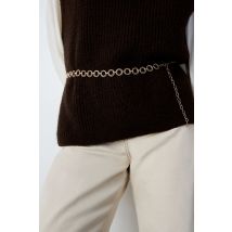 Cinturón de cadena - LOLAN - XS/S - Or - Mujer - Etam