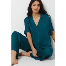 Chemise de pyjama manches courtes - HAZEL - XL - Canard fonce - Mujer - Etam
