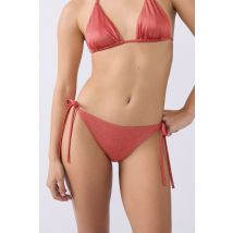 Braguita de bikini tejido brillante - BLANES - 38 - Naranja - Mujer - Etam