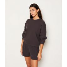 Sudadera de pijama estampada - LAYNA - L - Negro - Mujer - Etam