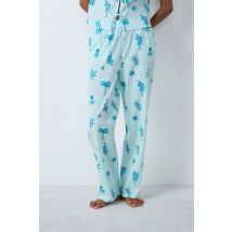 Pantalón de pijama de algodón estampado - EMMY - M - Ecru - Mujer - Etam