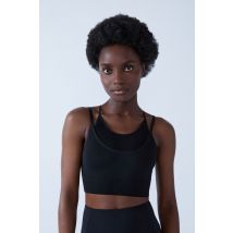 Sujetador deportivo - sujeción ligera - ECLIPSES - L - Negro - Mujer - Etam