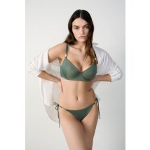 Biustonosz z fiszbinami góra od bikini - 80E - Vert - Etam