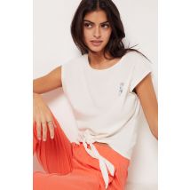 T-shirt od piżamy 'holimood' - XL - Blanc - Etam