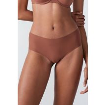 Szorty z mikrofibry- PURE FIT - S - Marron brun - Etam