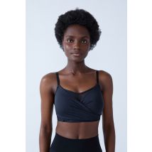 Sportowy biustonosz regulowany - S - Noir - Etam