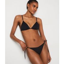 Bikini brésilien ficelle bas de maillot - 36 - Noir - Etam