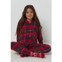 Dziecięcy komplet piżamowy ze skarpetkami - 8 lat - Rouge - Etam