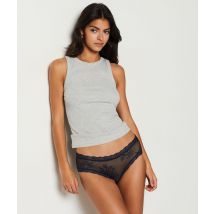 Shorty en dentelle - M - Marine - Etam