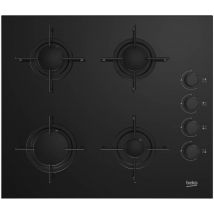 Beko placa hing64120sb 4gas 65cm butano negro , Etendencias
