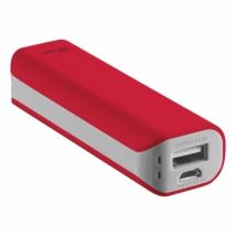 Cargador Trust POWERBANK Urban Primo 2200mah Roja