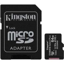 Tarjeta de memoria kingston canvas select plus 64gb microsd xc con adaptador/ clase 10/ 100mbs , Etendencias