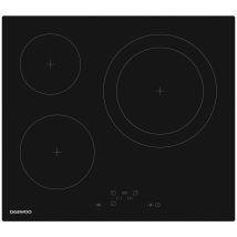 Vitroceramica independiente radiantes daewoo bh6vtf26bnl-es 3 zonas coccion ancho 60 cm , Etendencias
