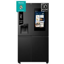 Frigorífico americano hisense rs9p628gpfe nofrost e negro , Etendencias