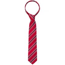 Krawatte in rot gestreift