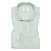 COMFORT FIT Linen Shirt in lime unifarben