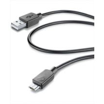 USBDATA06MUSBK MicroUSB Cavo USB da 60cm Nero