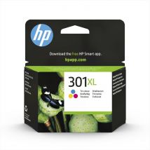 Hp - Cartuccia D'inchiostro Hp 301xl Tricomia-tricromia, Alta Capacità