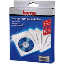 Hama - 50 Bustine Per Cd/dvd-bianco