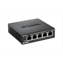 D-link - 5-port Fast Ethernet Unmanaged Desktop Switch