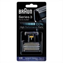 Braun - Testina Di Ricambio Per Rasoio 31b-nero