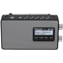 Panasonic - Radio Portatile Fm/dab+, Batteria/corrente Rf-d10-nero