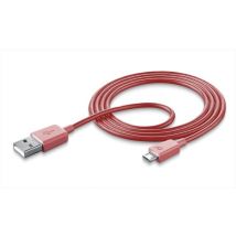 Cellularline - Usb Data Cable - Lightning-rosa