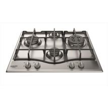 Hotpoint Ariston - Piano Cottura A Gas Pcn 641 T/ix/har 59cm-inox