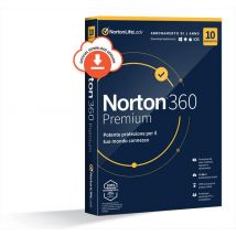 Norton - Norton 360 Premium 2021 Antivirus 10 Dispositivi