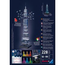 Ravensburger - Ravensburger 3d Puzzle Night Edition Empire State