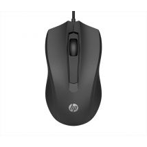 Hp - Wired Mouse 100-nero