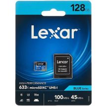 Lexar - Sdmicro 633x 128gb C/ad-black