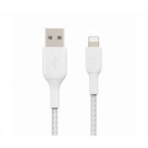 Belkin - Cavo Intrecciato Da Usb-a A Lightning 3m-bianco