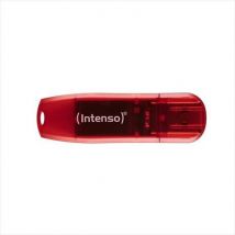 Intenso - Rainbow Line 128gb-rosso