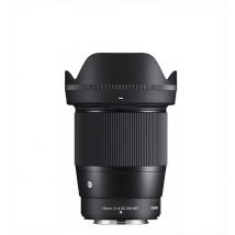 Sigma - Ob.16mm-f/1.4 (c) Dc Dn, Fuji X-mountt-nero/silver