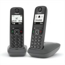 Siemens - Cordless Gigaset As490 Duo-nero