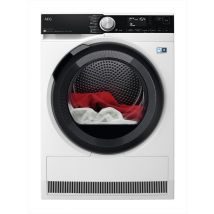 Aeg - Asciugatrice Tr9t94abs 9 Kg Classe A+++-bianco/oblò Nero